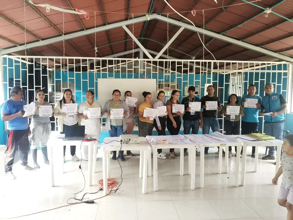 Participantes del taller - Fundación SEMDEAMOR