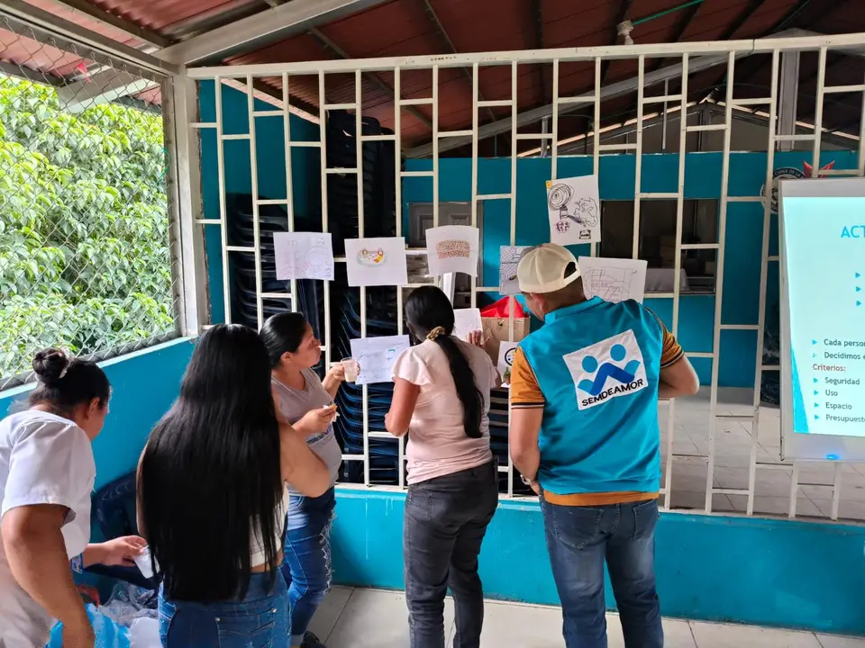 Actividad de socialización - Fundación SEMDEAMOR