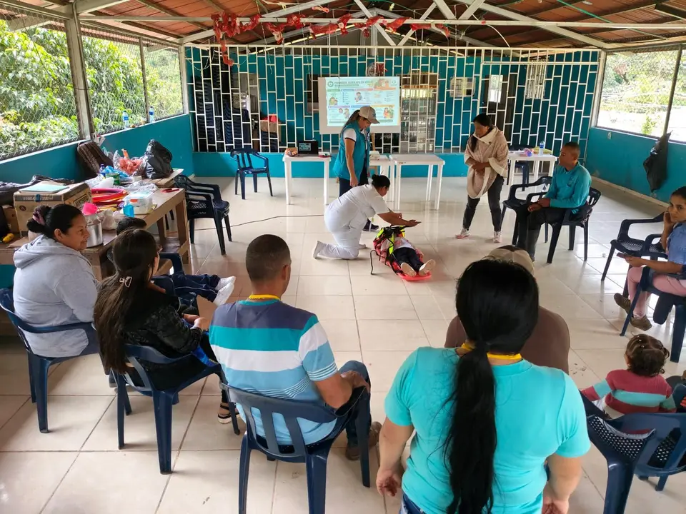 Práctica de inmovilización - Fundación SEMDEAMOR