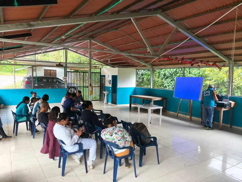 Sesión de capacitación - Fundación SEMDEAMOR