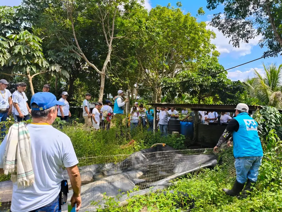 Visita a proyecto productivo - Fundación SEMDEAMOR